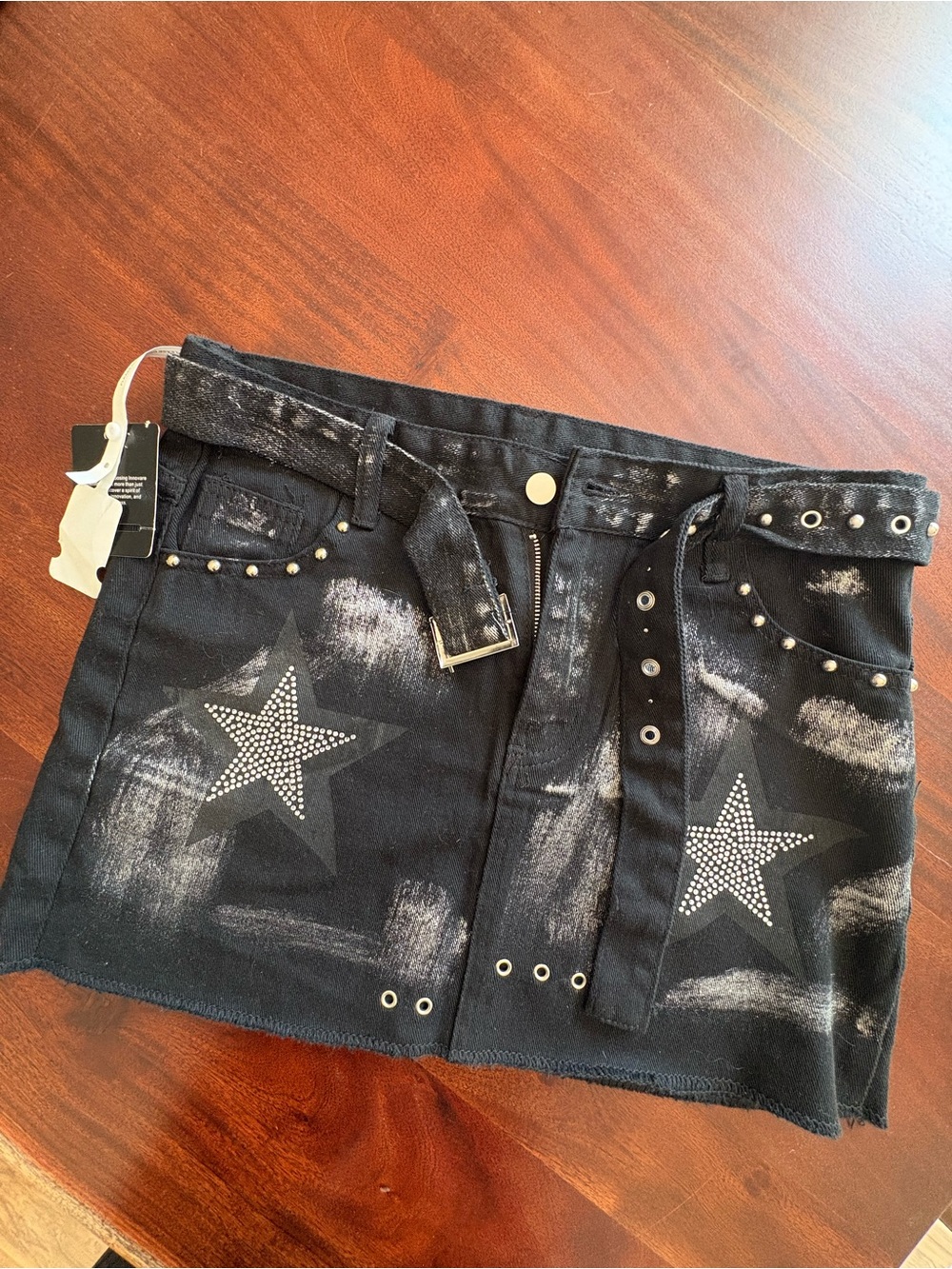 NWT!! innovare denim Y2K mini skirt